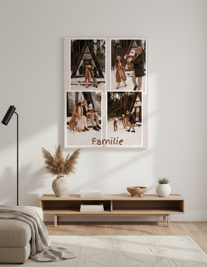 tablou colaj de familie