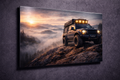 tablou suv offroad rasarit